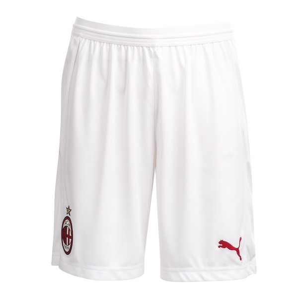 Pantalones AC Milan Primera equipo Segunda equipo 2018-19 Blanco